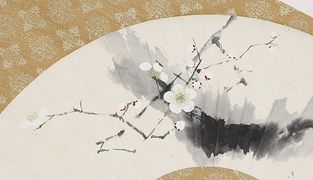 Red and White Plum-Blossoms