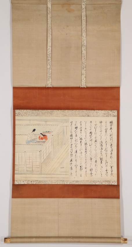Detached Segment of Kiyomizu-dera Engi Emaki (Illustrated Handscroll of the Legends of Kiyomizu-dera)
