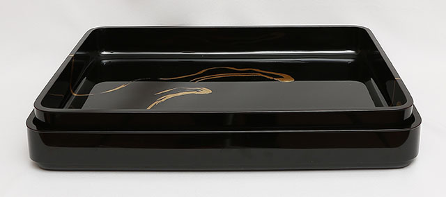 A pair of Trays with Wave Design