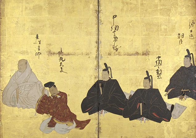 Juhakkasen-zu (The Eighteen Immortals of Poetry), early-Edo period