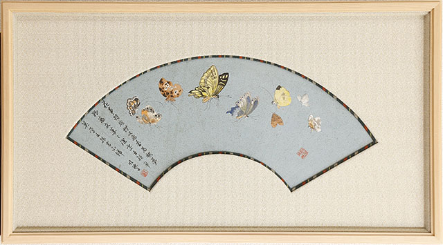 Butterflies with self-inscription