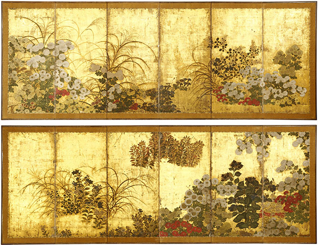 Flowers and Grasses of Rinpa