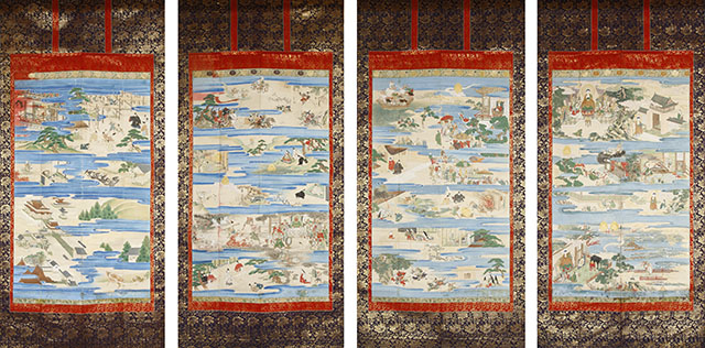 Goeden - Illustrated Biography of Amida at Zenko-ji Temple (18th Century)