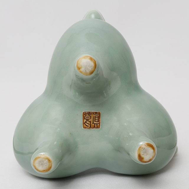 Incense Burner, Celadon, Makuzu Kiln