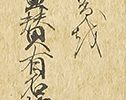 Chrysanthemum with self-inscription