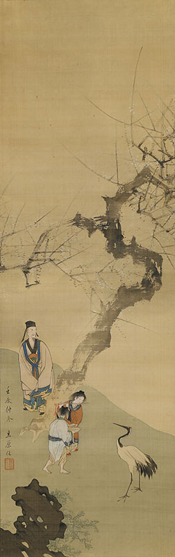 林和靖童子図（天保3年）