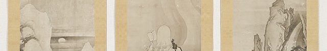 雲中福禄寿　山水