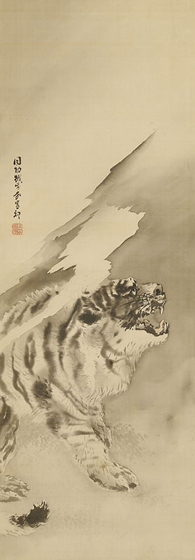 龍虎図