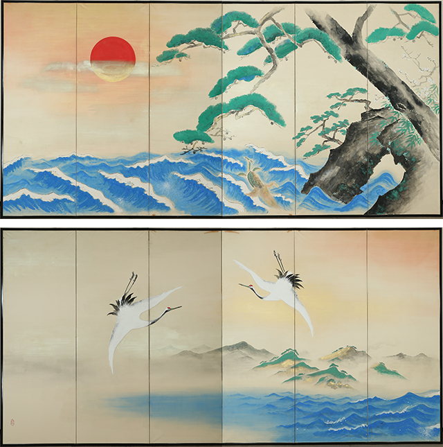 蓬莱図（昭和12年）