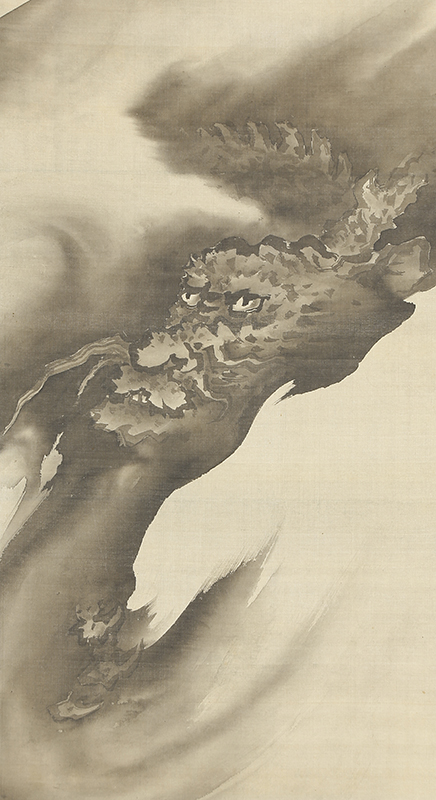 龍虎図