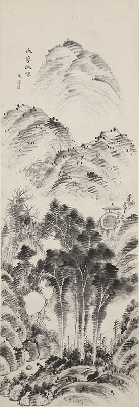 山亭眺望