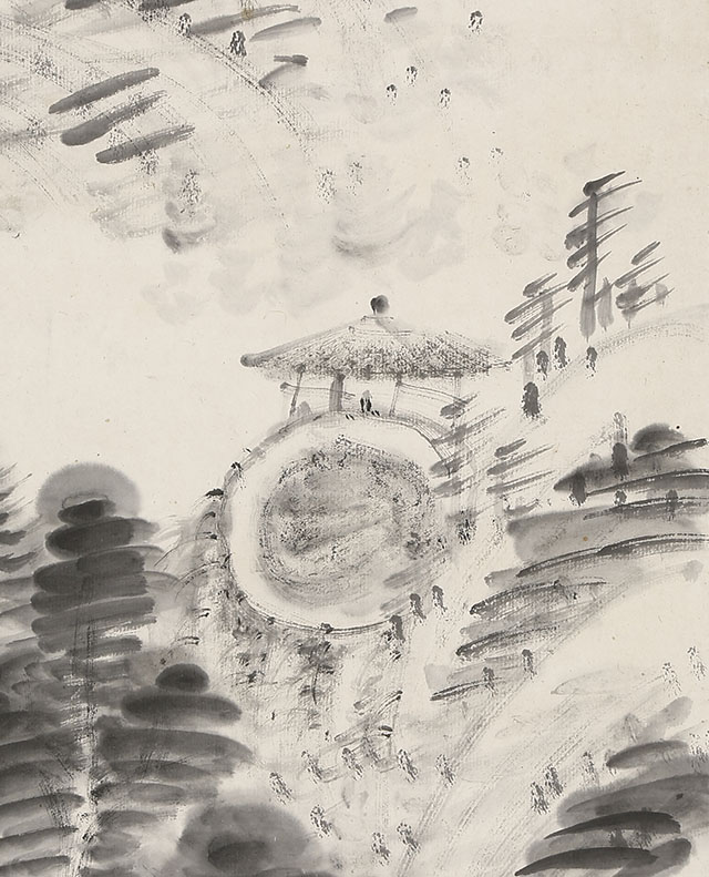 山亭眺望