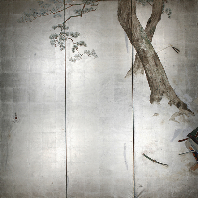 Nasu no Yoichi, Shooting the Fan/ Taira no Kagekiyo, Shikoro-biki
