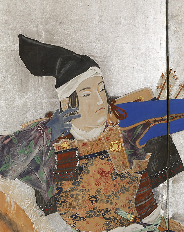 Nasu no Yoichi, Shooting the Fan/ Taira no Kagekiyo, Shikoro-biki