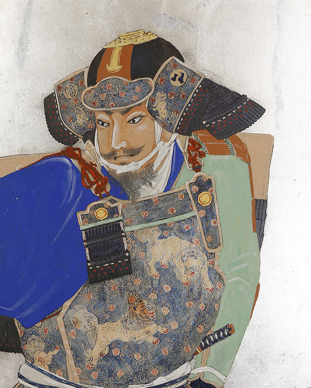 Nasu no Yoichi, Shooting the Fan/ Taira no Kagekiyo, Shikoro-biki