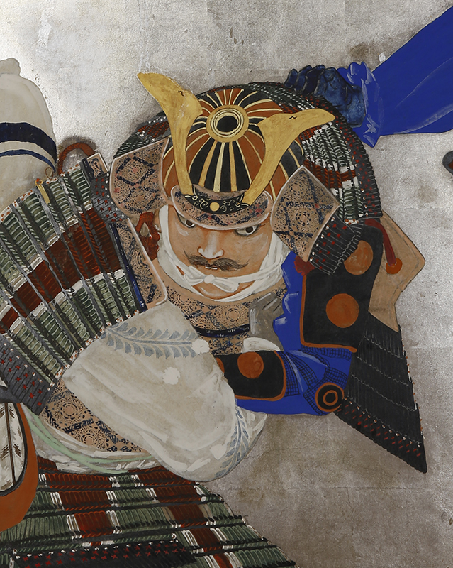Nasu no Yoichi, Shooting the Fan/ Taira no Kagekiyo, Shikoro-biki