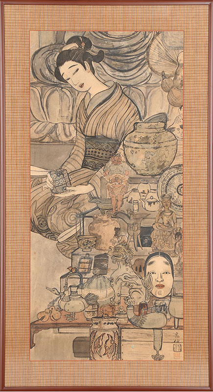 骨董屋の婦人