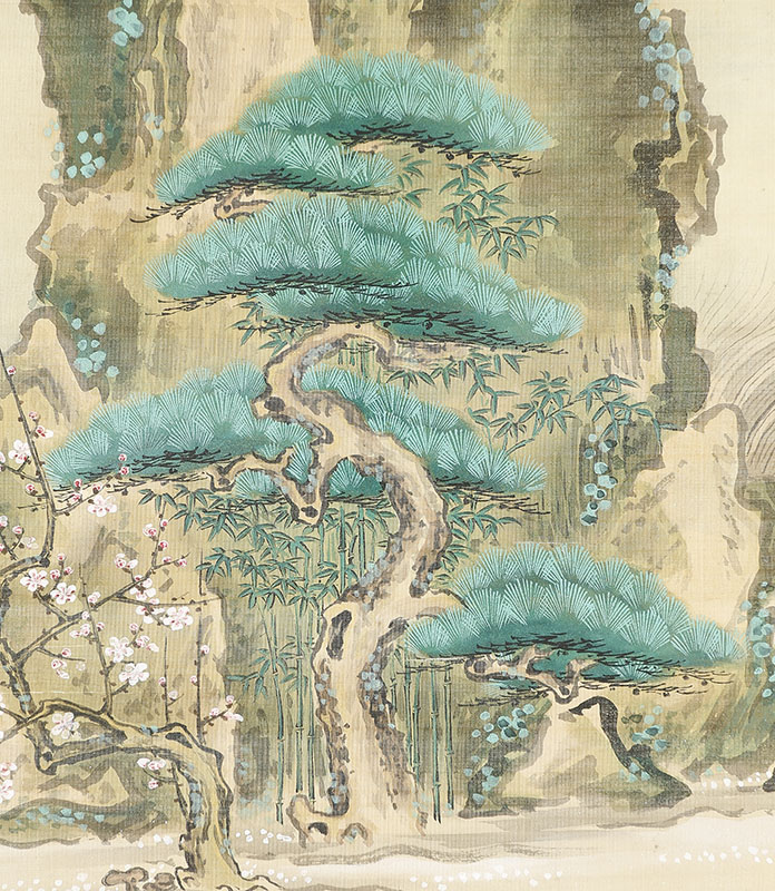 蓬莱山図