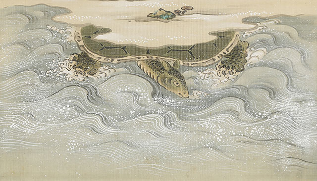 蓬莱山図