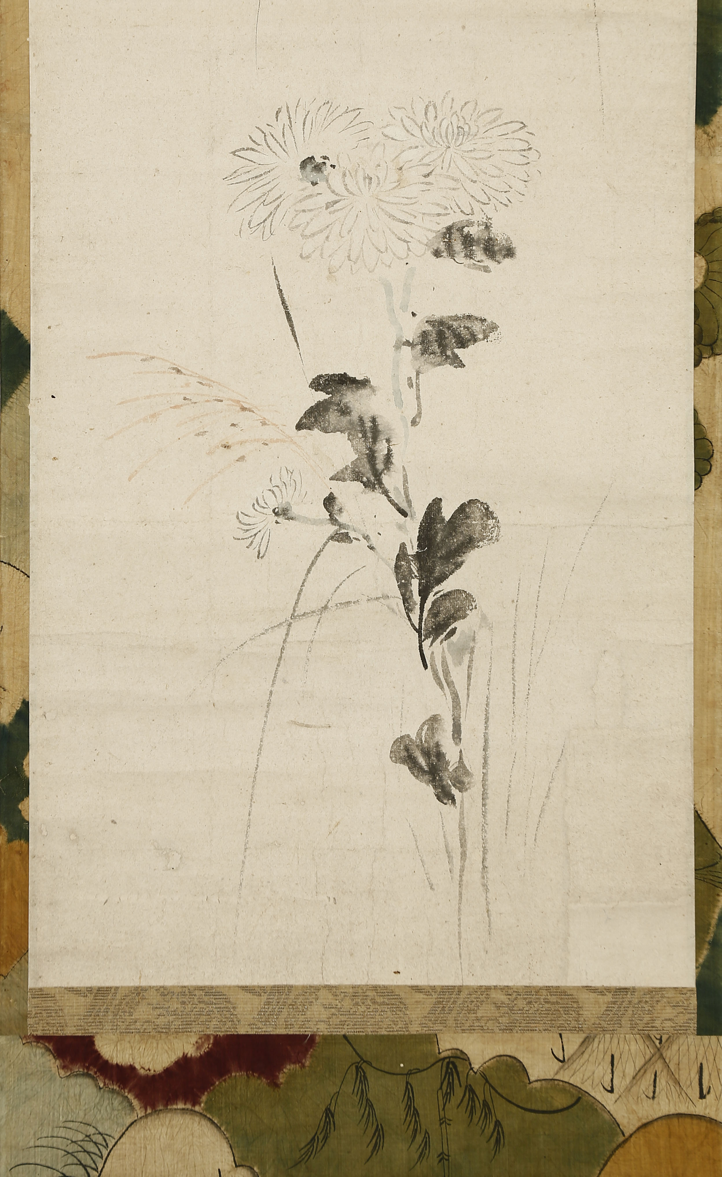 Chrysanthemum with self-inscription