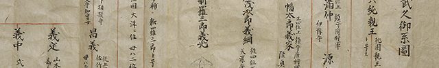 福井小浜藩士武久家 近世文書　一括