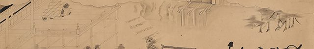 白描源氏物語（清水寺）