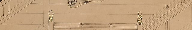 白描源氏物語（清水寺）