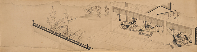 白描源氏物語（撫子）