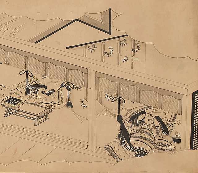 白描源氏物語（撫子）