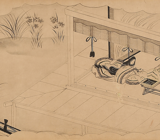 白描源氏物語（撫子）