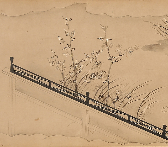 白描源氏物語（撫子）