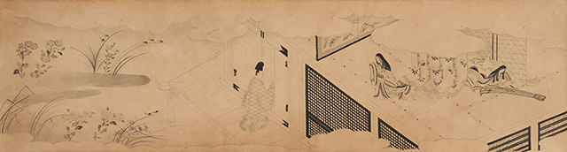 白描源氏物語（鈴虫）