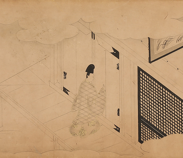 白描源氏物語（鈴虫）
