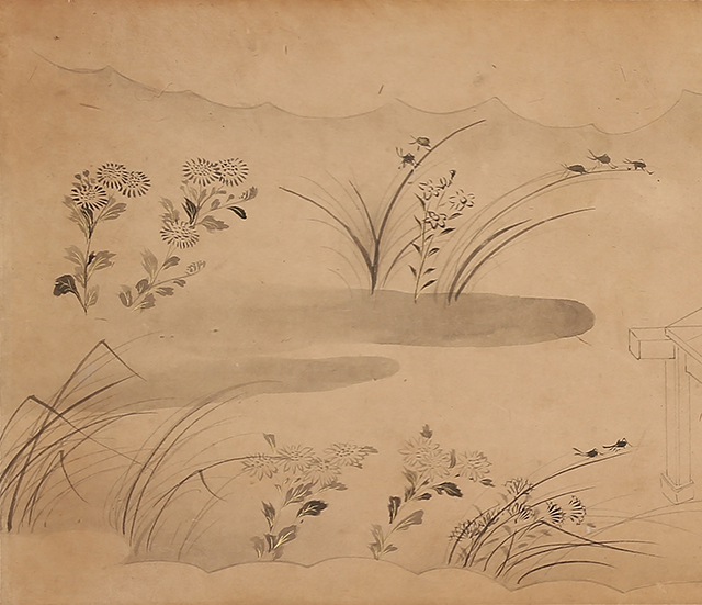 白描源氏物語（鈴虫）