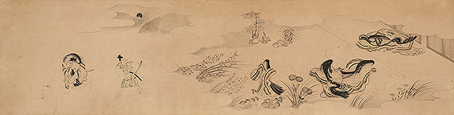 白描源氏物語（秋草）