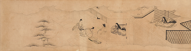 白描源氏物語（桐壺）