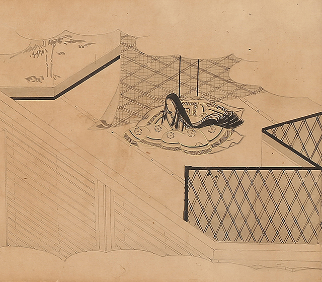 白描源氏物語（桐壺）