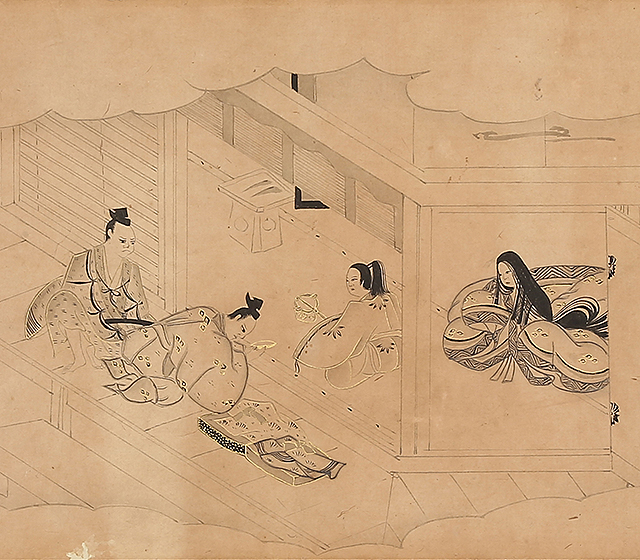 白描源氏物語（桐壺）