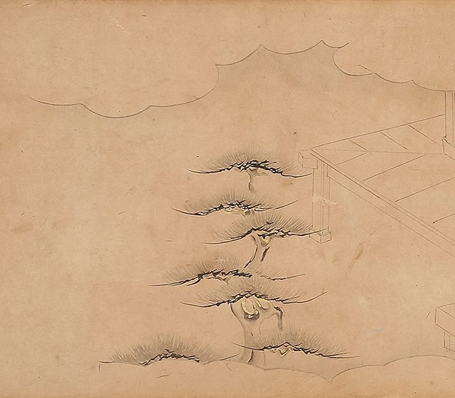 白描源氏物語（桐壺）