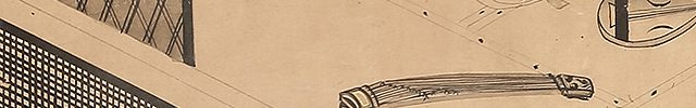 白描源氏物語（琵琶・琴）