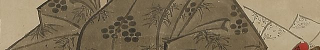 北野天神縁起絵伝　北野本宮古図 菅原道真像