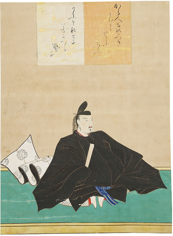 Portraits of Otomo Yakamochi and Taikenmonin Horikawa
