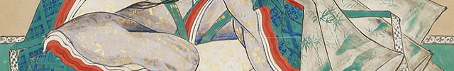 Portraits of Otomo Yakamochi and Taikenmonin Horikawa