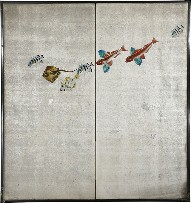 遊魚図