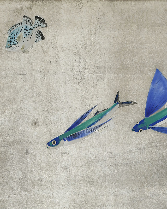 遊魚図