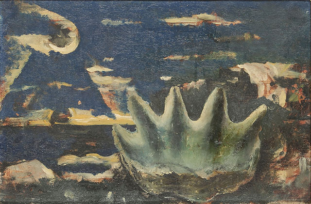 Moon and Seashell