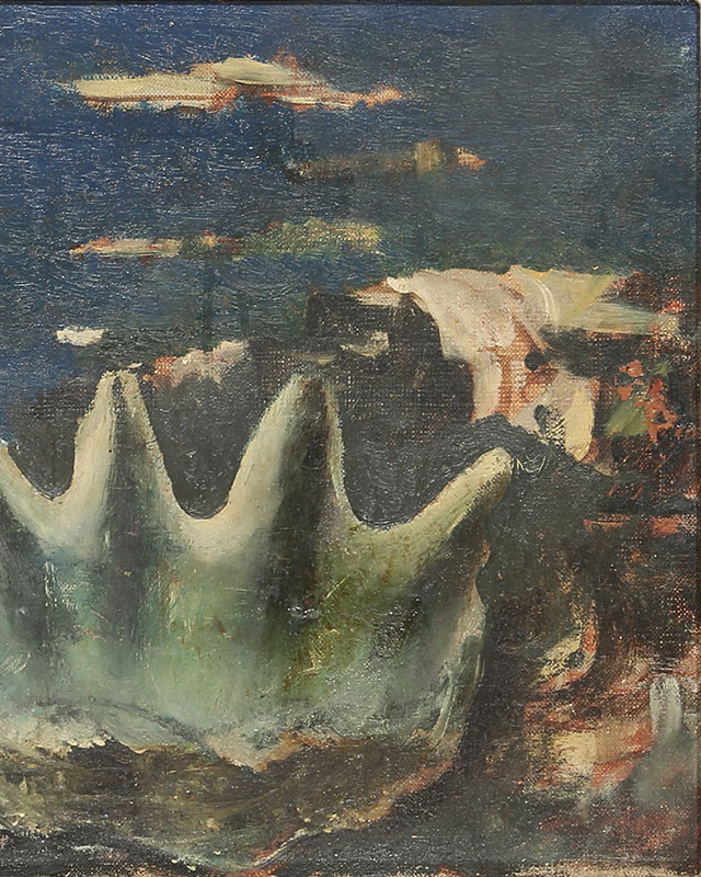 Moon and Seashell