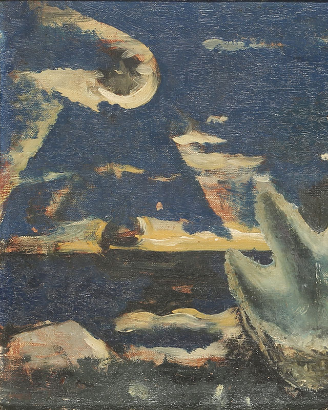 Moon and Seashell