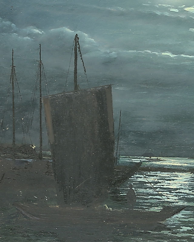 Ships under the Moonlight (1883)