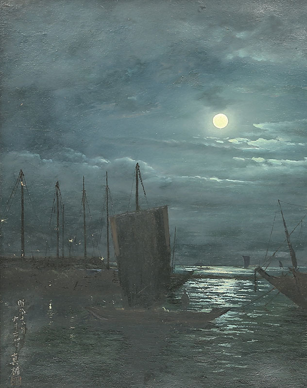 Ships under the Moonlight (1883)